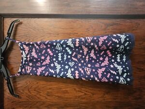Girls 6X Superhero Dress – Justice League Characters – Wonder Woman - EUC